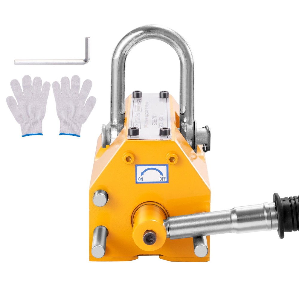 Uimoso Permanent Magnetic Lifter Lifting Magnet 660 lbs/300 kg Neodymium Hoist