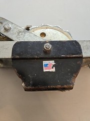 Ohio Vintage Rope Hoist & Puller 1000LB Lift 2000LB Pull TT1-8W