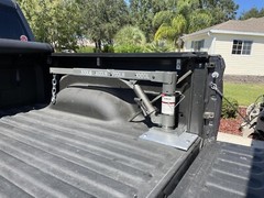 1/2 Ton Capacity Pickup Truck Bed Crane Lifts Folds Away Locks in 4 Positions