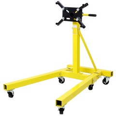 Folding Engine Stand 2000 LBS Capacity Motor Hoist 360 Degree Adjustable