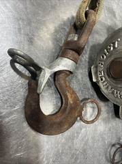 Chance Hoist 1 Ton Hot Stick Ratcheting Strap Hoist. Item ID #56 Used Surplus