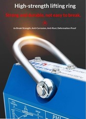 Magnetic Lifter 600KG Magnetic Disk Industrial Magnetic Lifting Device