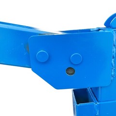 Small Portable Folding Crane Manual Lifting Machine Max.1100LBS Folding Elevator