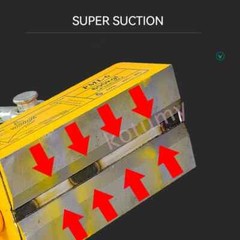 100-600Kg Steel Permanent Magnetic Crane Metal Suction Cup Construction Tools
