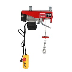 Electric Hoist Winch Lifting 440Lbs Engine Crane Ceiling Pulley Crane 480W