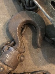 Coffing Hoist 3/4 Ton Chain Hoist Model MA-15. 6’ chain length
