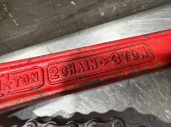Coffing Hoist 1 Chain-1 1/2 Ton 2 Chain-3 Tons Chain Hoist Used Surplus