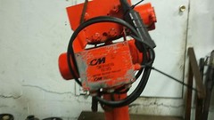 (#561) 1/2 Ton CM Lodestar EC Hoist 12’lift 16/5 FPM, Motorized Trolley 3ph