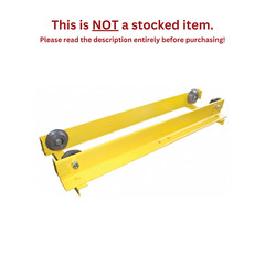 R&M QLP 1/2 TON, 20′ SPAN, UNDER RUNNING, SINGLE GIRDER OVERHEAD PUSH CRANE KIT