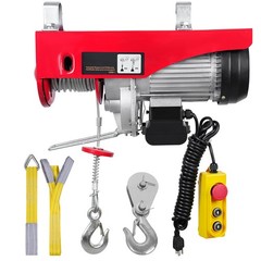 Uimoso Electric Hoist 880lbs Crane Winch with Wired Remote Control 850W 110V