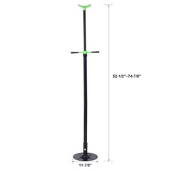 Under Hoist Support Stand 3/4 Ton 1650Lbs Jack Stand Lifting 52 1/2 to 74 7/8 In