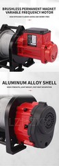 Brushless Speed Control Crane 220V Home Crane Electric Hoist Small Crane