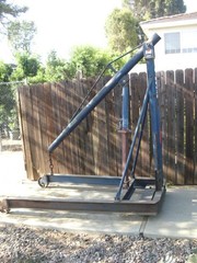 LINCOLN SHOP CRANE ENGINE HOIST 2 TON
