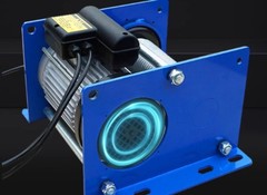 Compact Wire Rope Remote-Controlled Electric Hoist Quick-Lifting Crane 220V