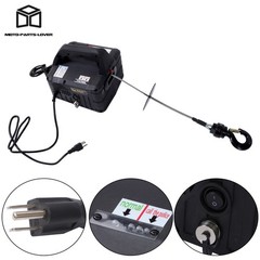 500-C 2in1 Portable Electric Hoist Winch 1100lbs 1500W With Wired Remote Control