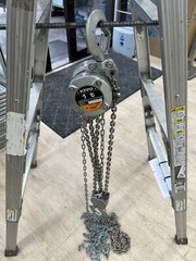 KITO Chain Block CX010L (CX1A) Rated load 1t Standard lifting height 2.5m