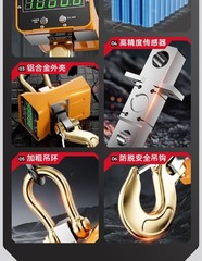 Industrial Heavy Duty Crane Scale Electronic Crane Scale Wireless Hook Scale