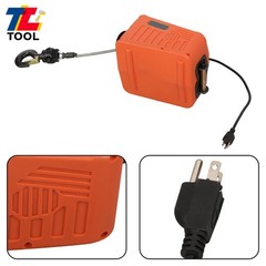 1100lbs 1500W 3in1 Portable Electric Hoist Winch Wire & Wireless Remote Control