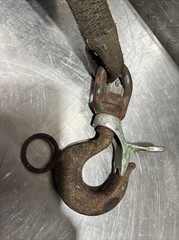 Chance Hoist 1 Ton Hot Stick Ratcheting Strap Hoist. Item ID #51 Used Surplus