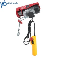 440lbs / 200kg Mini Electric Hoist 110v 6.6ft/2m Wired Remote Control