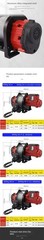500KG Lifting Cranes Rushless Adjustable Speed Variable Frequency Hoist