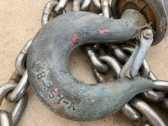 11-foot Spark Resistant Hoist Chain Brass Bronze Hook Stainless Steel KB-357-A