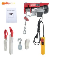 PA200 440LBS Electric Hoist 40ft Lifting Garage Lift Hoist for Garage, Factories