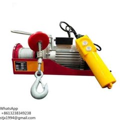 Wireless Remote Control Micro Electric Hoist 220V Wire Rope Hoist PA200-800kg