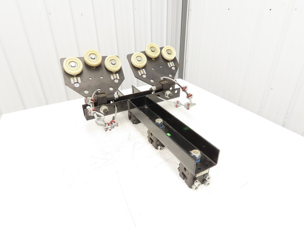 Knight Global MRES5735 Bridge Crane End Truck for RAD7510 Rail 3000Lb MRES77351