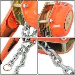 Lever Block Chain Hoist G80 Ratchet Hoist 6600lb Capacity 10ft Lifter
