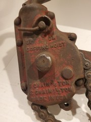 Coffing Model A-1 Ratchet Lever Hoist Chain Puller 3/4 Ton 1.5 Ton 2 Chains USA