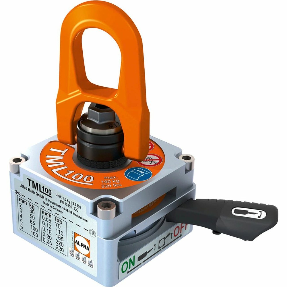 Alfra TML-220 (220 pounds) Lifting Magnet