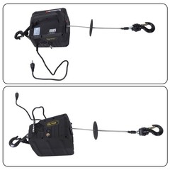  500-B 2in1 Portable Electric Hoist Winch 1100lbs Wireless Remote Control 1500W