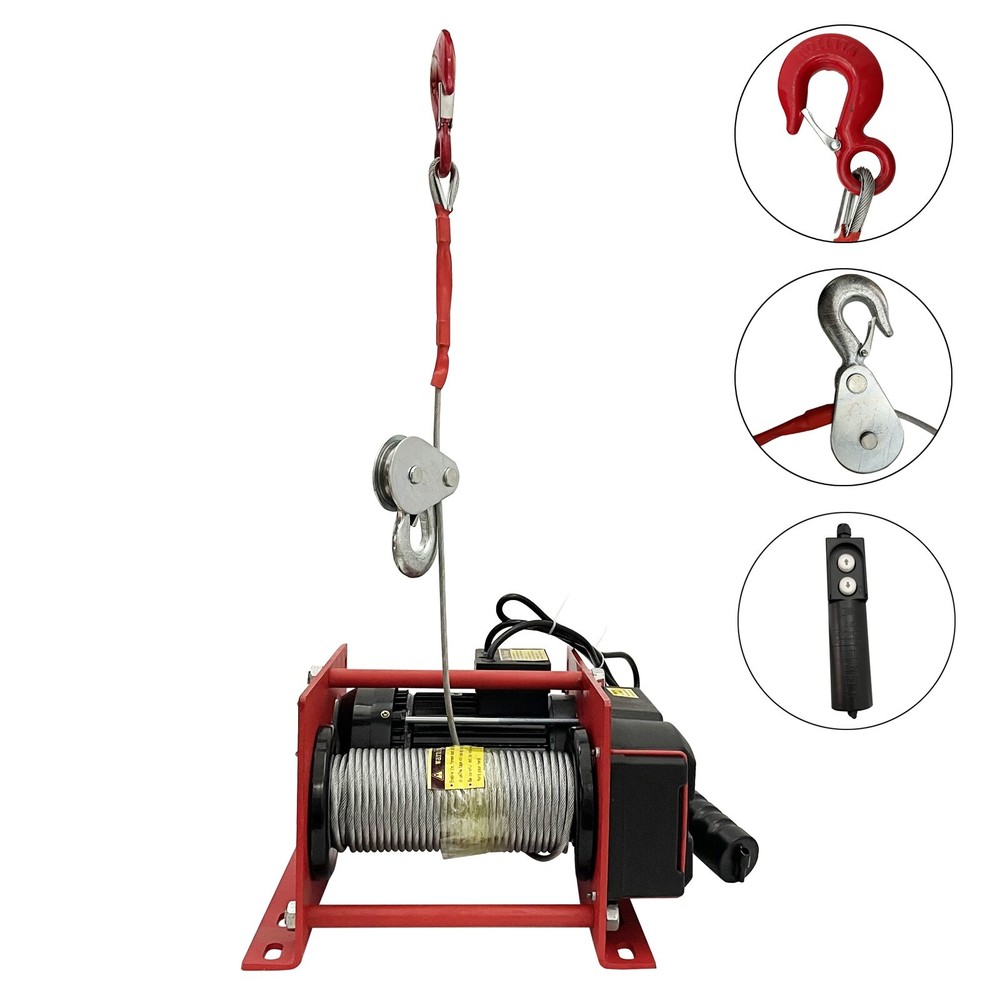 220V Electric Hoist Hoist 500-1000kg Small Lifting Equipment Lift Height 30m