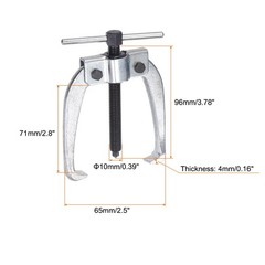 2.5″ 2-Jaw Gear Puller for Bearings Pulleys Remove Carbon Steel