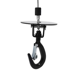 1300W Electric Hoist 500lbs Portable Winch Crane Lift 95ft Lifting Wired Control