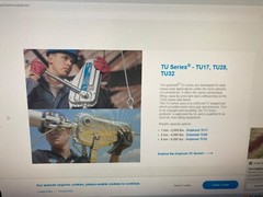 TRIFUR GRIPHOIST T 15, made in Luxemberg, 1500 pound capacity