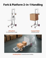 Precision Control Manual Stacker with Inverted Mode for Exact Positioning