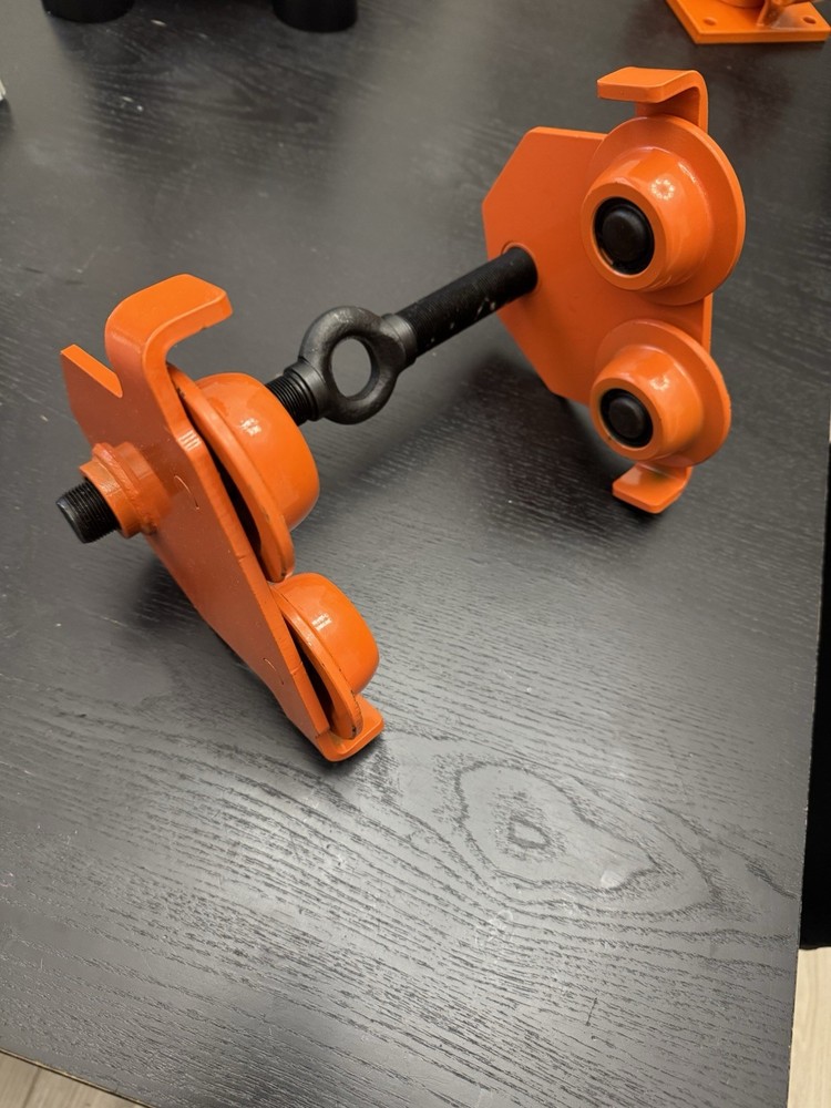 Vestil 1000lbs Capacity Eye Manual Trolley Push E-MT-1