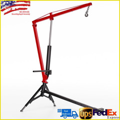 1000 Lbs Truck Crane Hoist Hydraulic Hitch-Mount Truck Crane for Lifting Goods