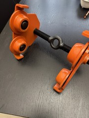 Vestil 1000lbs Capacity Eye Manual Trolley Push E-MT-1
