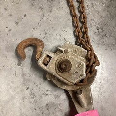 Coffing Hoist 3/4 Ton Chain Hoist Model MA-15 6’ Chain Length ED4U 4-D #3114
