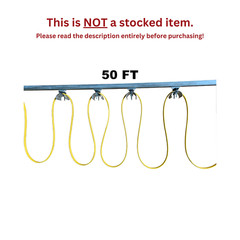 CONDUCTIX FLAT CABLE C-TRACK FESTOON KIT (50 FOOT)