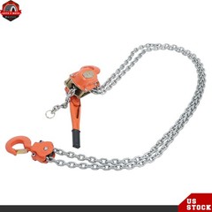 6 Ton 13200LB Lever Block Chain Hoist Ratchet Type Come Along Puller 10FT Lifter