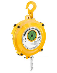 Spring Balancer 33-49lb Retractable Tool Holder 5ft Wire Rope w/Hook Safety Lock