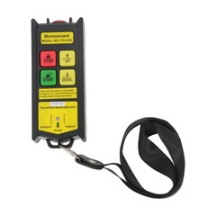 2-in-1 Portable Electric Hoist Winch 1100 LBS Wired & Wireless Remote Control