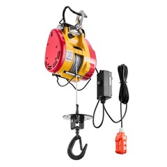 Uimoso Dual-Mode Electric Hoist Winch with 1100LBS Capacity and Remote Control