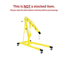 VESTIL ENGINE HOIST/CHERRY PICKER – 1,000-4,000 LB CAPACITY – EHN-40-T
