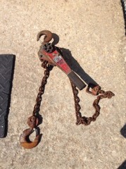 LITTLE MULE / COFFING LMSOB 3 Ton Manual Hand Chain Hoist 5′ Lift, 6000 Lb Cap.