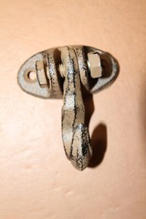CRANE HOIST WALL HOOK,PLANT HOOK,GARDEN DECOR,ALL OCCASION GIFT,BATH DECOR, N-36